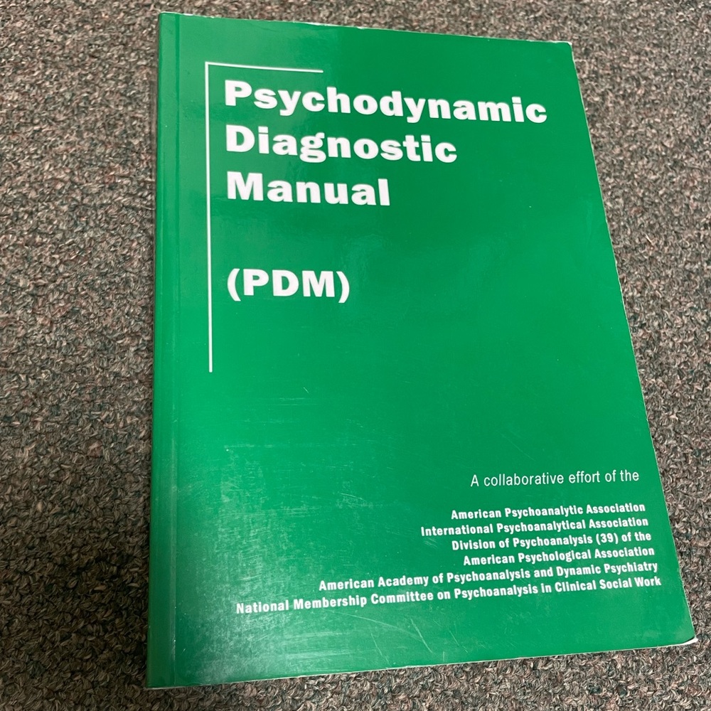Like new psychodynamic diagnostic manual